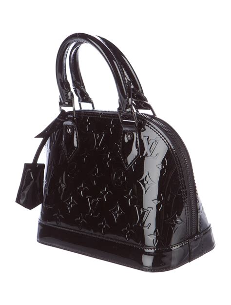 louis vuitton alma vernis noir|louis vuitton alma monogram.